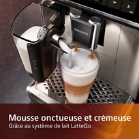 PHILIPS Macchina da caffè automatica LatteGo Serie 5400 - Ricondizionata - Qualità A+ – immagine 3